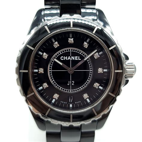 chanel j12 classic black price|chanel j12 watch price list.